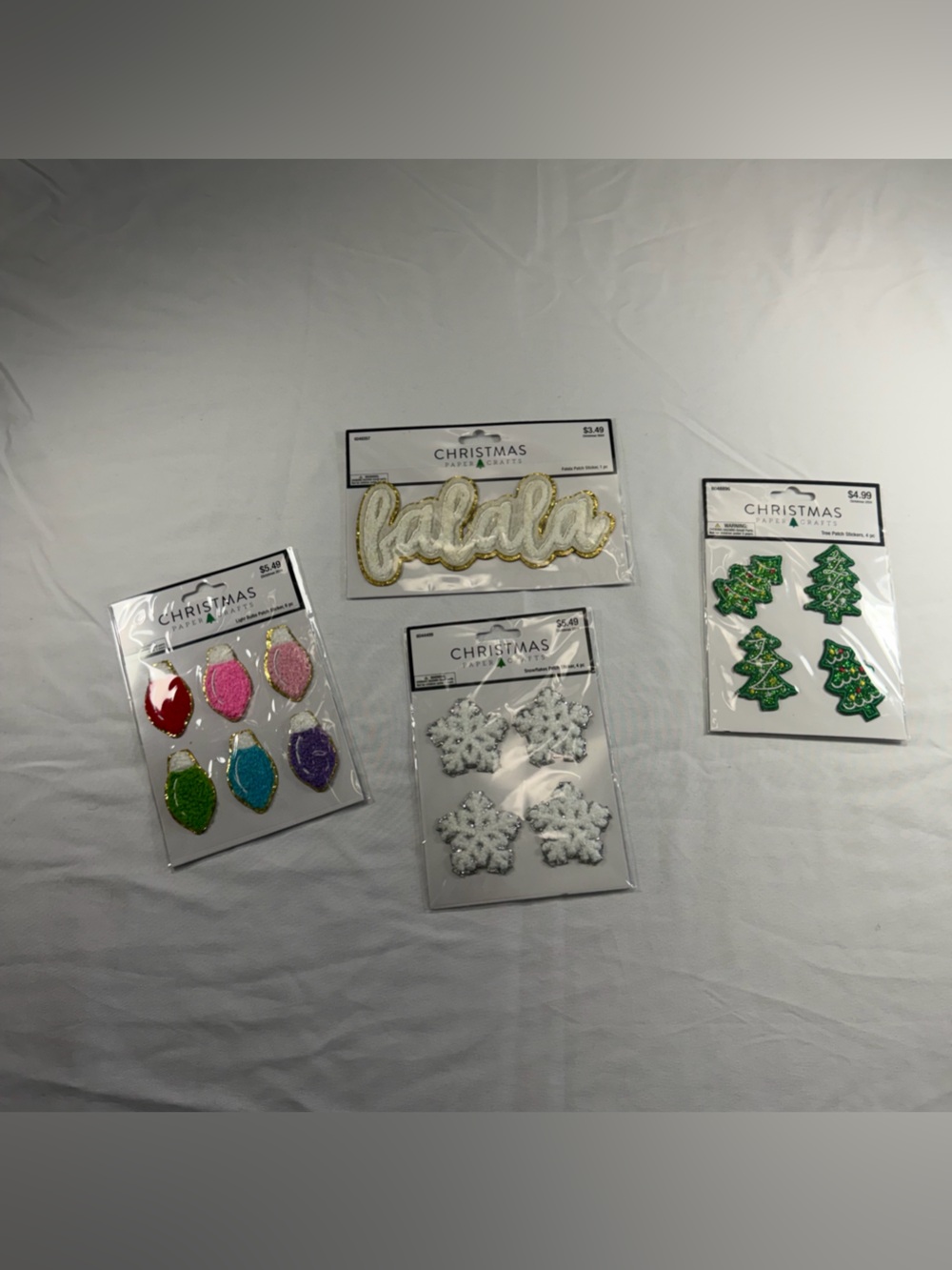 NWT Unopened Hobby Lobby Christmas Patches